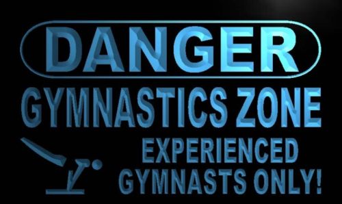 Danger Gymnastics Zone Neon Light Sign